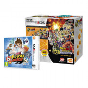 Nov komplet Nintendo 3DS (črna) Dragon Ball Z Extreme Butoden + ura Yo-Kai 