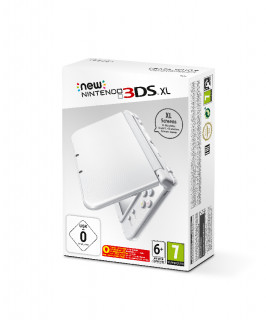 New Nintendo 3DS XL (Pearl White) 3DS