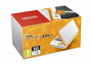 Nov Nintendo 2DS XL (belo-oranžno rumen) 3DS