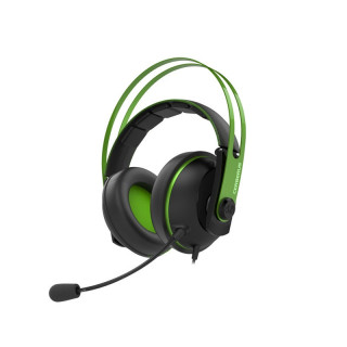 Črno-zelene igralne slušalke Asus Cerberus V2 Več platform