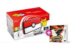 Nova Nintendo 2DS XL Pokeball Edition + Pokemon Ultra Sun 3DS