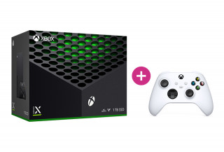 Xbox Series X 1TB + dodatni Xbox brezžični kontroler (Beli) Xbox Series