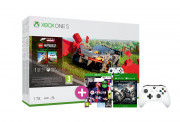 Xbox One S 1TB + Forza Horizon 4 LEGO Speed Champions + FIFA 21 + Gears of War 4 + dodatni krmilnik (beli) 