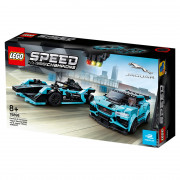 LEGO Speed Champions Formula E Panasonic Jaguar Racing GEN2 avto & Jaguar I-PACE eTROPHY (76898) 