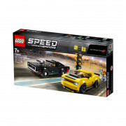 LEGO Speed Champions 2018 Dodge Challenger SRT Demon and 1970 Dodge Charger R/T (75893) 