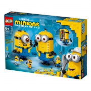 LEGO Minions Iz kock sestavljeni Minioni v njihovi votlini (75551) 
