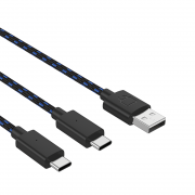 VENOM VS5002 Dual Play & Charge (3m Type-C USB kablom) 
