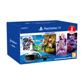 PlayStation VR Mega Pack 3 + adapter PS5 (Blood & Truth, Moss, Astro Bot Rescue Mission, Everybody's Golf VR, VR Worlds) PS4