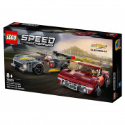 LEGO Speed Champions dirkalni avtomobil Chevrolet Corvette C8.R leta 1968 Chevrolet Corvette (76903) 