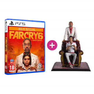 Far Cry 6 Gold Edition + Far Cry 6 Lions of Yara statue PS5