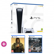 PlayStation 5 825GB Bundle - Death Stranding Director's Cut + Demon's Souls (Remake) 