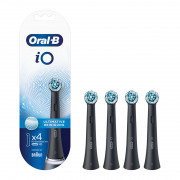 Oral-B iO zobna ščetka Ultimate Clean črna 4 kos 
