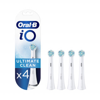Oral-B iO zobna ščetka Ultimate Clean white 4 kos Dom