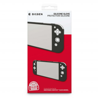 Switch OLED silikonski etui (črn) Nintendo Switch