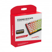 HyperX Pudding Keycaps - bele (ZDA) (4P5P5AA#ABA) 
