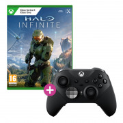 Halo Infinite + Xbox Elite Series 2 wireless controller 