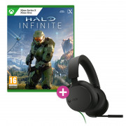 Halo Infinite + Xbox wired stereo headset 