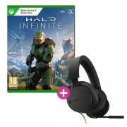 Halo Infinite + Xbox wired stereo headset