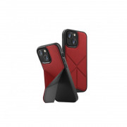 Uniq Transforma Apple iPhone 13, silikonski ovitek MagSafe, rdeča 
