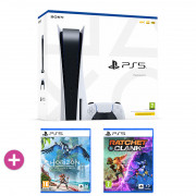 PlayStation 5 825GB + Horizon: Forbidden West + Ratchet & Clank: Rift Apart 