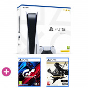 PlayStation 5 825GB + Ghost of Tsushima Director’s Cut + Gran Turismo 7 