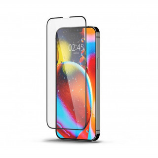 Spigen Glass FC Apple iPhone 13/13 Pro Tempered zaščitno steklo, črna Mobile