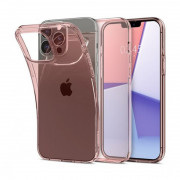 Ovitek Spigen Crystal Flex Apple iPhone 13 Pro Max Rose Crystal, roza-hyaline 