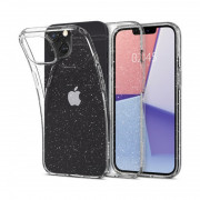 Ovitek Spigen liquid Crystal Glitter Apple iPhone 13 Crystal Quartz, hialin 