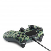 Spartan Gear - žični krmilnik Hoplite (združljiv z osebnim računalnikom in Playstation 4) (barva: Green Camo) 