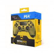Brezžični krmilnik Metaltech (zlat) - PS4 