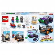 LEGO Super Heroes Spopad Hulka in Rhina v pošastnih tovornjakih (10782) 