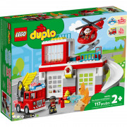 LEGO DUPLO Gasilska postaja in helikopter (10970) 