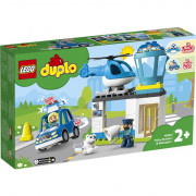 LEGO DUPLO Policijska postaja in helikopter (10959) 