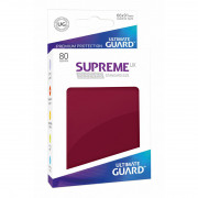 Ultimate Guard Supreme UX Sleeves Standard Size Burgundy (80) 