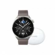 URA HUAWEI WATCH GT Pro 46 mm siva usnjena 