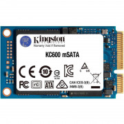 Kingston Technology KC600 mSATA 256 GB Zaporedni ATA III 3D TLC 
