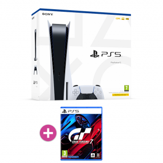 Paket PlayStation 5 825 GB + Gran Turismo 7 PS5