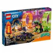LEGO City Dvojna kaskaderska zanka (60339) 