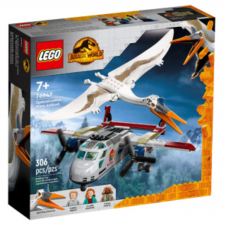 LEGO Jurassic World Letalska zaseda za quetzalcoatlusa (76947) Igra 