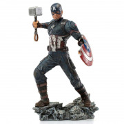 Iron Studios - Statue Captain America Ultimate - The Infinity Saga - Art Scale 1/10 Figura 