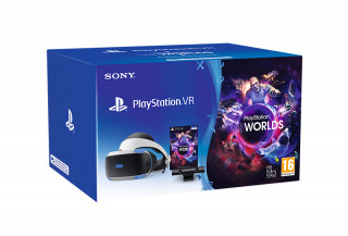 Paket slušalk PlayStation VR + kamera + VR Worlds PS4