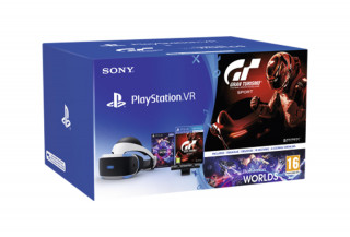 Slušalke PlayStation VR + kamera PS + VR Worlds + Gran Turismo Sport PS4