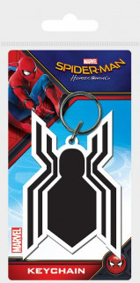 Simbol gumijastega obeska za ključe Spider-Man Homecoming 6 cm Merch