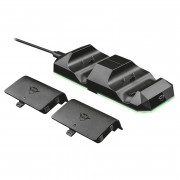 Trust 22376 GXT 237 Duo Charge Dock, primeren za Xbox One 