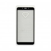 Xiaomi Redmi 6/6A 5D Full Glue Premium kakovostna steklena folija (črna) 
