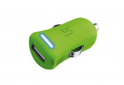 TRUST 1A USB car charger Green 