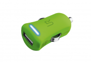 TRUST 1A USB avtopolnilec Green 