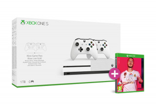 Xbox One S 1TB + dva kontrolerja + FIFA 20 Xbox One