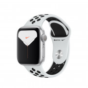 Apple Watch Nike Series GPS, 40mm Silver aluminum Case with Pure Platinum/Black Nike Sport Band 