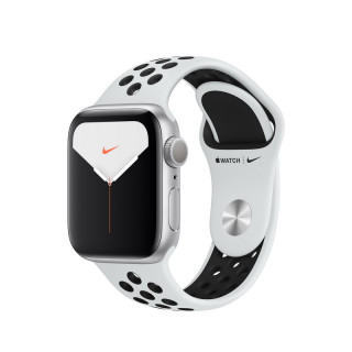 Apple Watch Nike Series GPS, 40 mm srebrno aluminijasto ohišje s čistim platinastim/črnim športnim pasom Nike Mobile